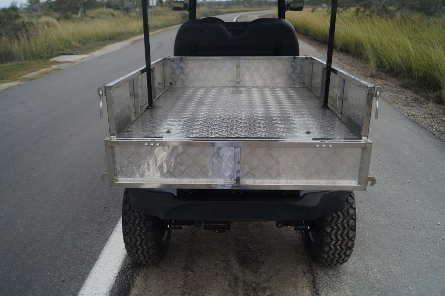 MotoEV Electro Neighborhood Buddy 2 Passenger Utility Deluxe Highriser Street Legal Golf Cart