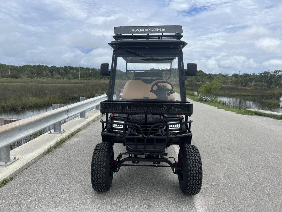 MotoEV Electro Neighborhood Buddy 6 Passenger (Back to Back) Highriser Street Legal Golf Cart