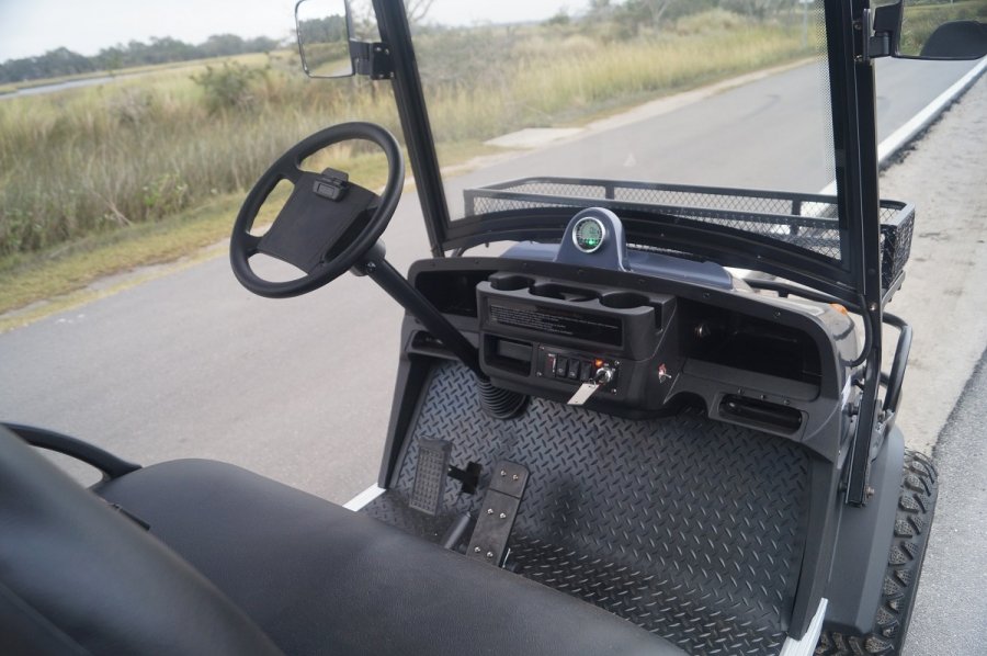 MotoEV Electro Neighborhood Buddy 2 Passenger Utility Deluxe Highriser Street Legal Golf Cart